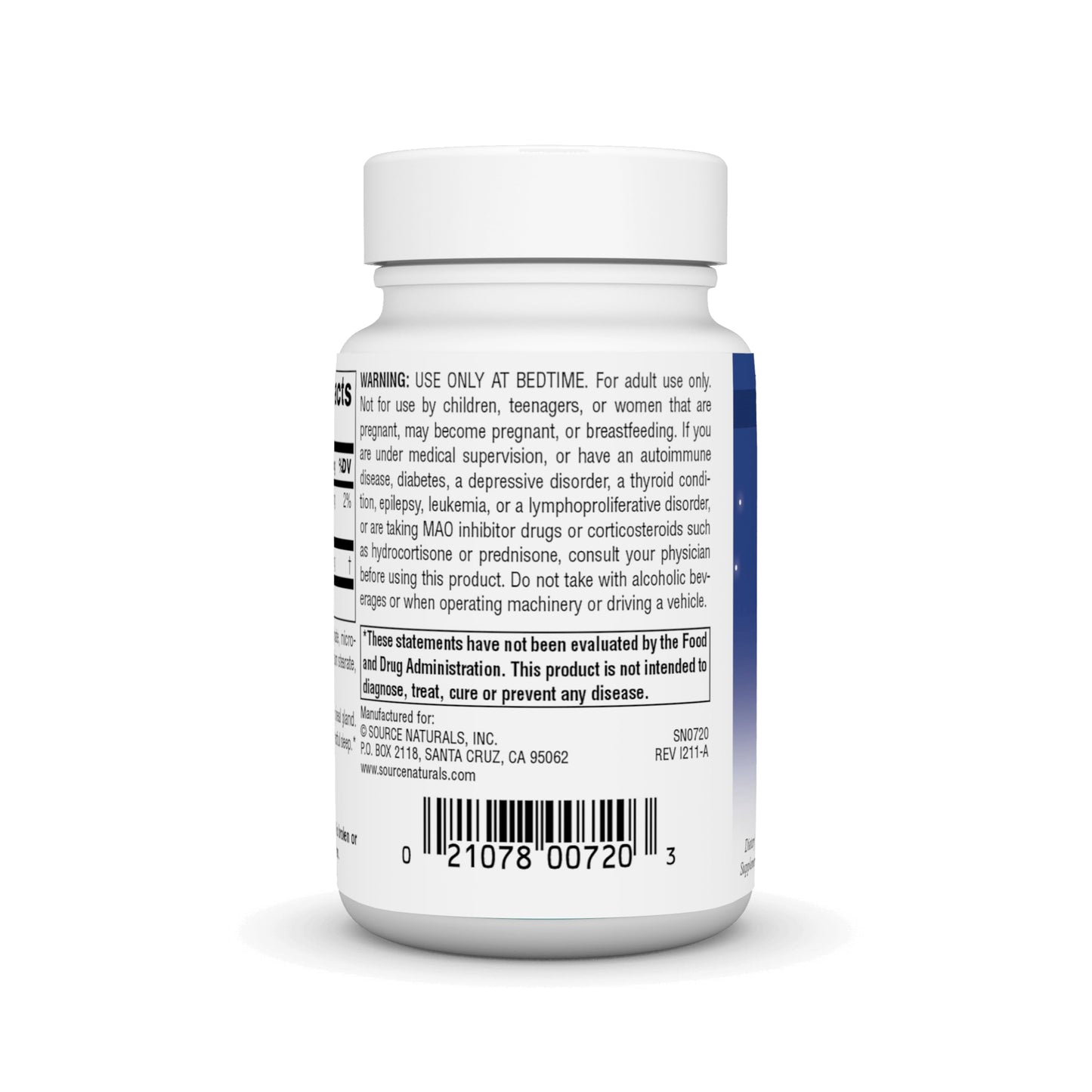 Source Naturals Melatonin 1 mg - 200 Tablets