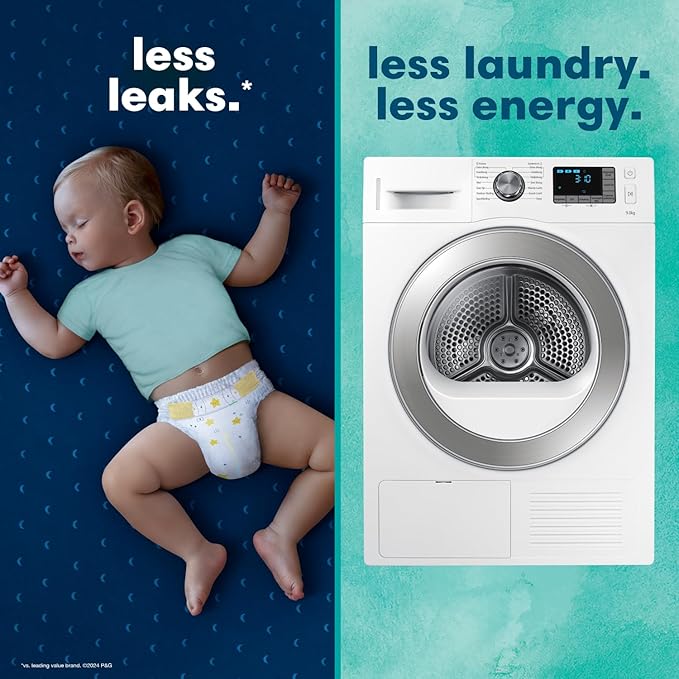 Pampers Baby Diapers - Pure Protection - Size 2, 120 Count, for up to 100% Leakproof, Premium Plant-based Skin Protection