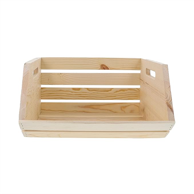 Make Market 18”; Stackable Wood Bin
