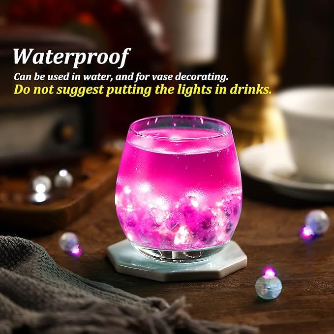 ZGWJ 200PCs Mini Led Lights,Led Balloons for Party Decorations Neon Party Paper Lantern Easter Eggs Birthday Party Wedding Halloween Christmas Decoration