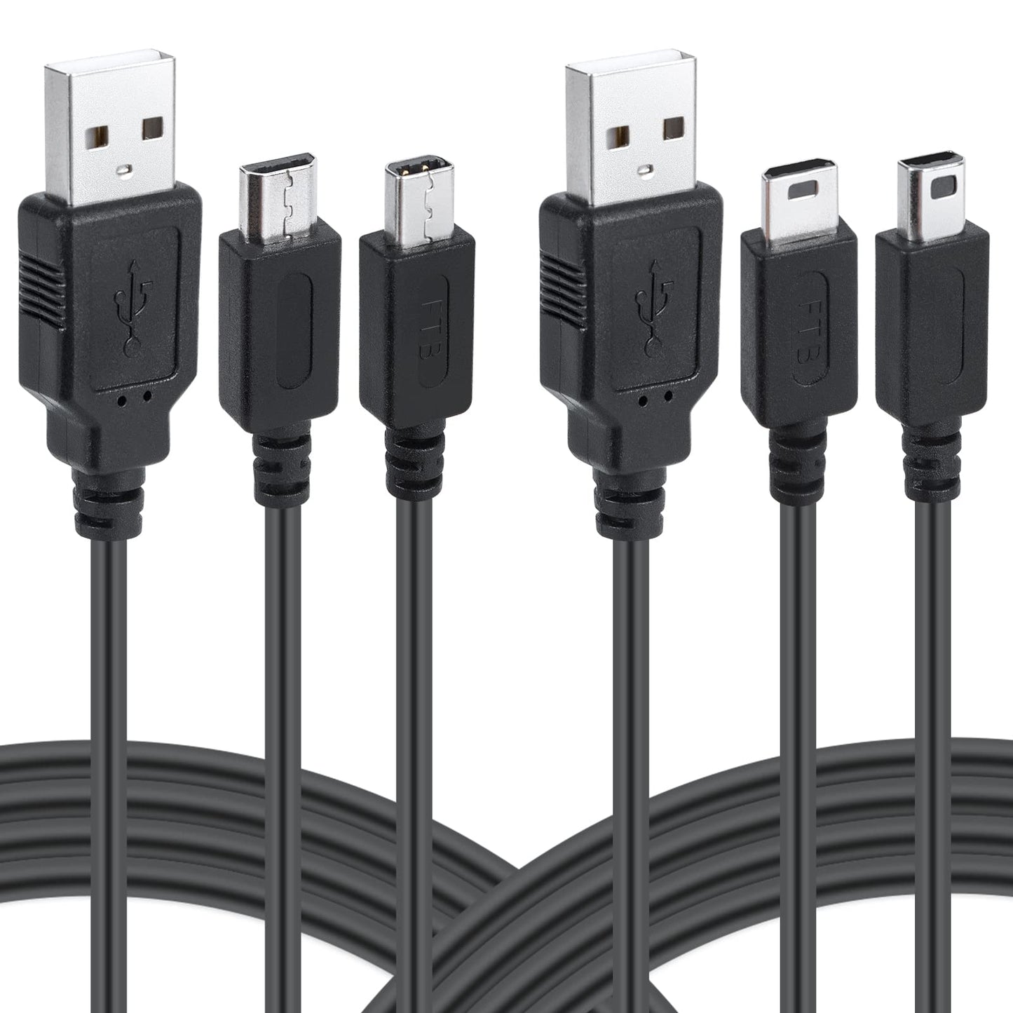 Funturbo All-In-1 Ds Charger, 3Ds Ds Lite Charger Cable Usb Charging Cord For Nintendo 3Ds/3Ds Xl/2Ds/2Ds Xl/Dsi/Dsi Xl/Ds Lite