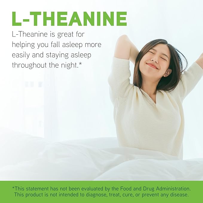 DAVINCI Labs L-Theanine - Brain Function Supplement - Helps Support Relaxation, Focus, Calm Feelings & More with Suntheanine L-Theanine* - 120 Vegetarian Capsules