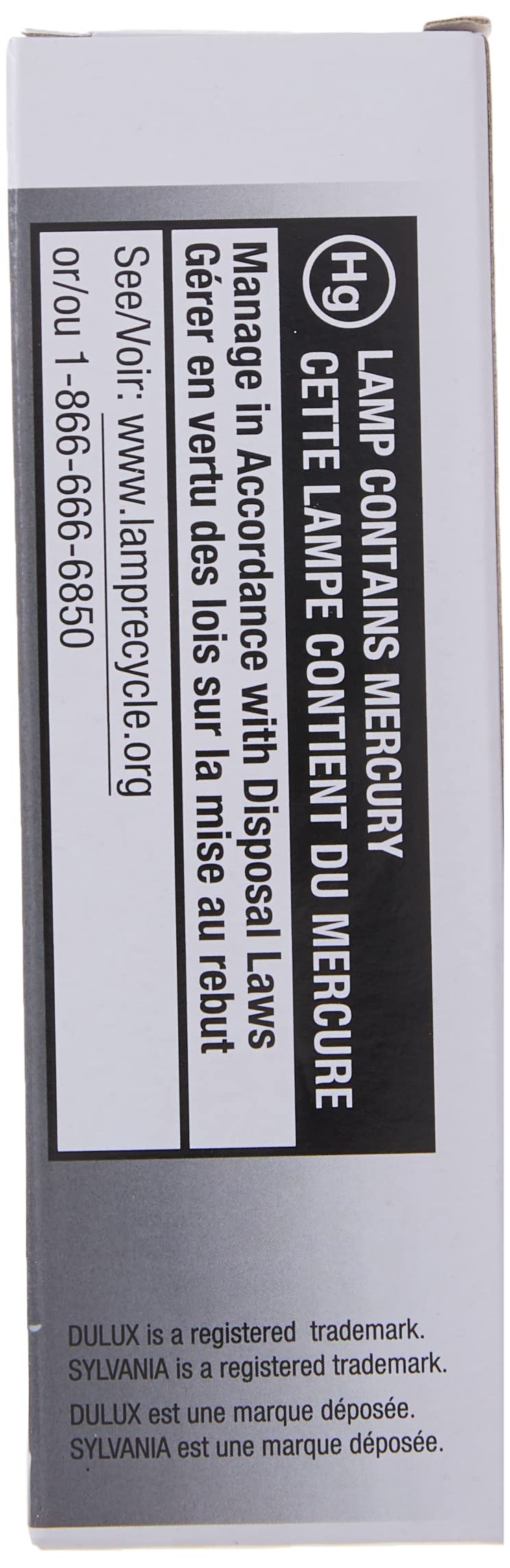 Ledvance Sylvania Compact Fluorescent Tube 5W 2-Pin 2700K Glass - 1 Count