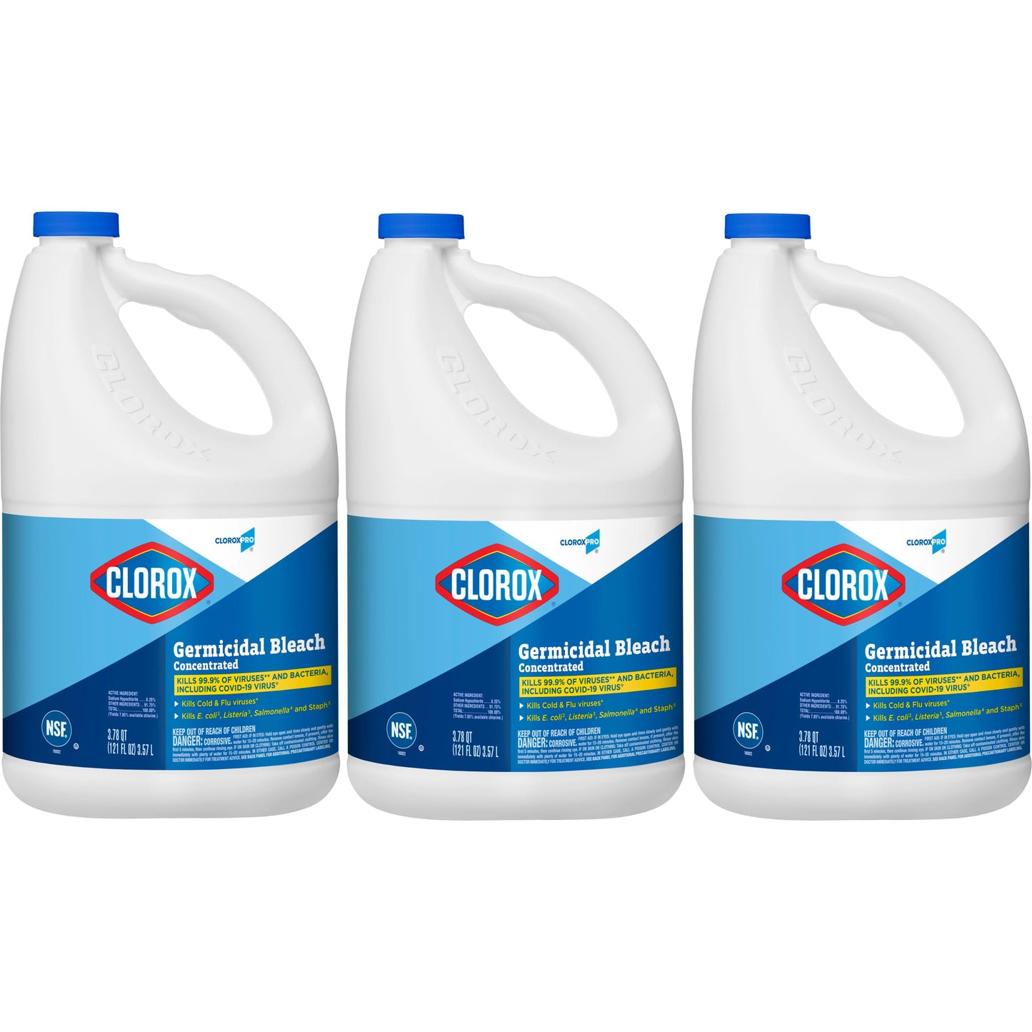 Clorox® Ultra Germicidal Bleach, 121 Oz, Case Of 3