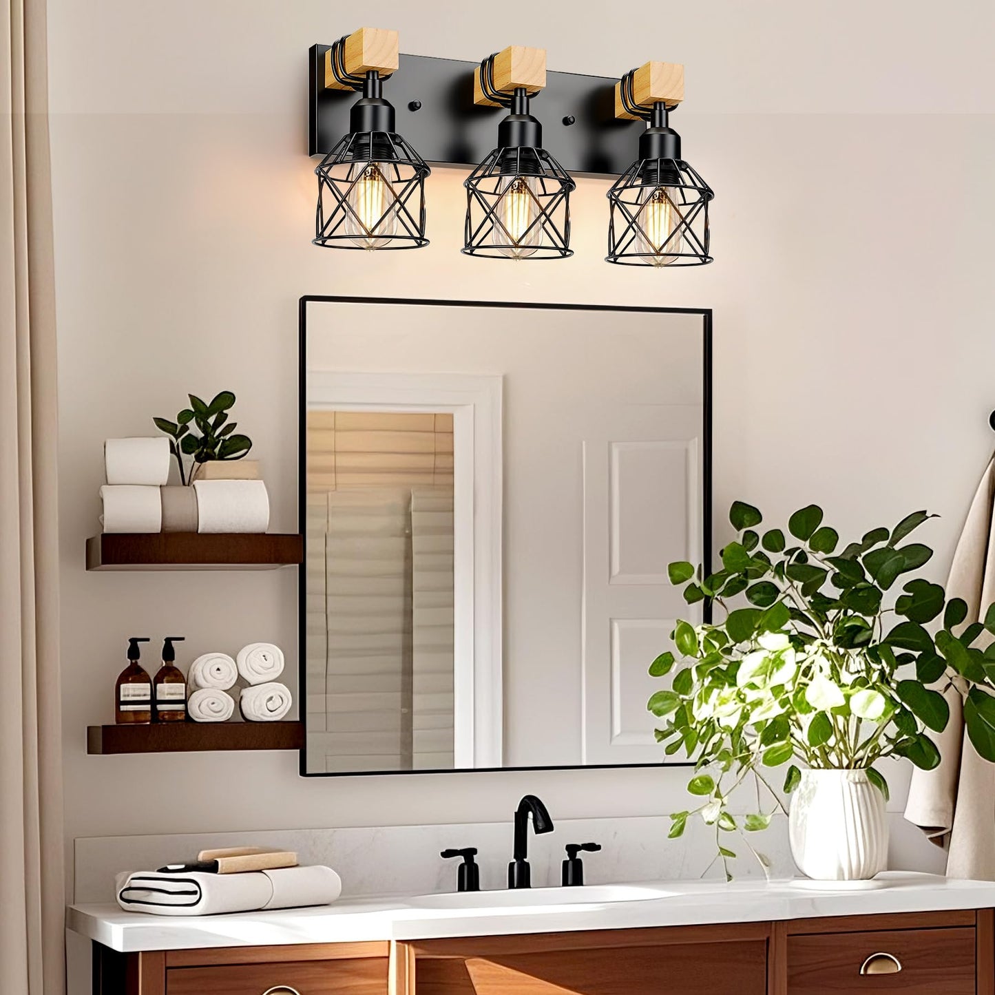 Weiyanfnr Bathroom Light Fixtures Vanity Lights For Bathroom Small Lamp Shades Vanity Lighting Fixtures Black Light Fixture Over Mirror
