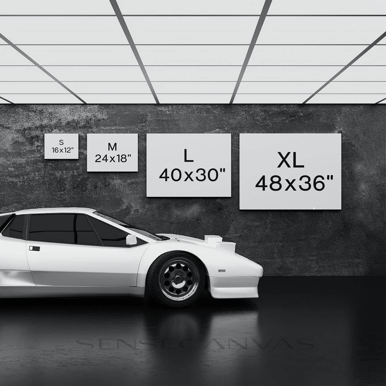 Sense Canvas Golf Course 35 Canvas Art - Home Decor Wall Art Print Poster Painting X-Large 48x36 / 0.75"