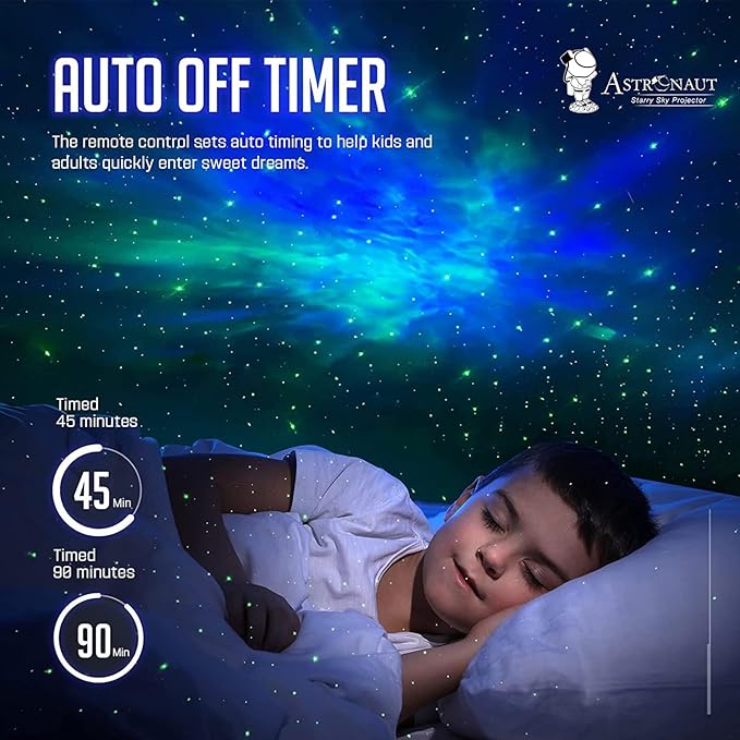 Astronaut Galaxy Projector Space Light – Star Projector Galaxy Light with Remote, Starry Sky Spaceman Lamp Bedroom Room Decor for Kids, Nebula Night Lamp for Christmas & Birthdays & Children's Day