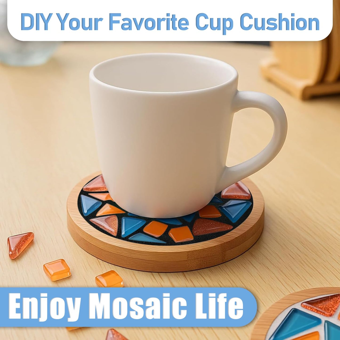Mosaic Crystal Grout, Mosaics Tile Tools, Mosaic Tile Accessories – Essential for Handmade Grouting and Perfect for DIY Craft Projects (Black, 8.8oz)