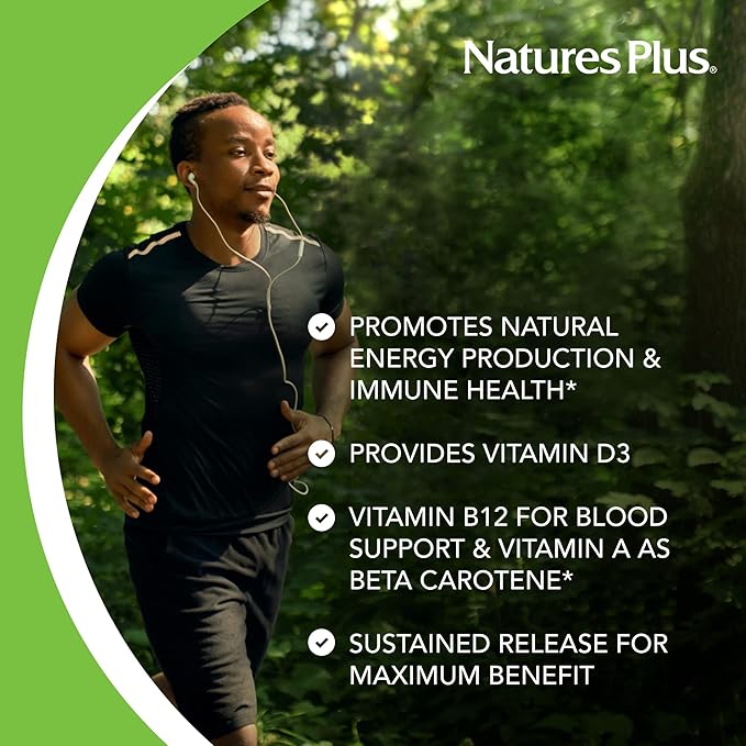 NaturesPlus Ultra II Daily - 180 Tablets - Multivitamin with Whole Foods for Overall Well-Being - Supports Energy & Immune Health - Sustained Release - 180 Servings