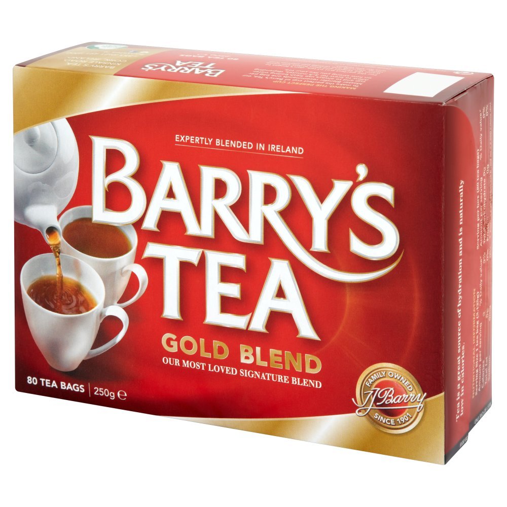 Barrys Tea Gold Blend 80 count Tea Bags (Pack of 1)