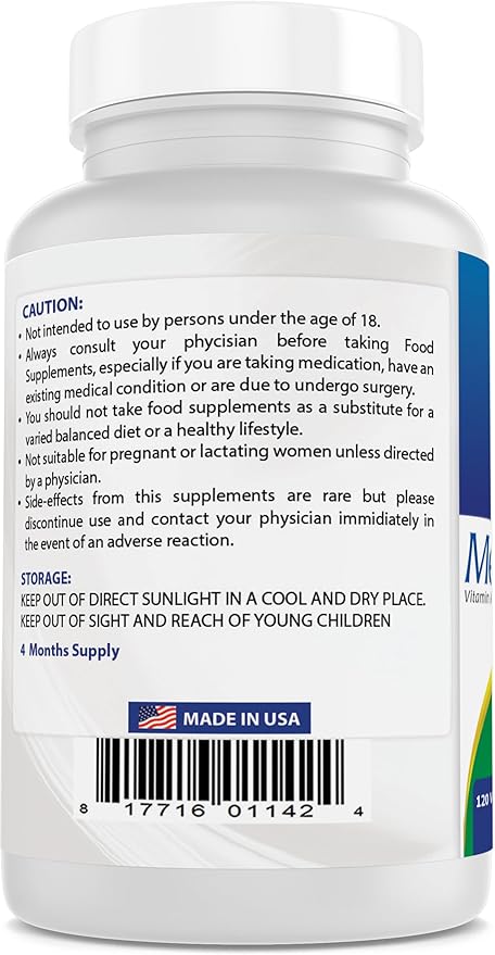 Best Naturals MK-7 Vitamin K2 100 mcg 120 Vcaps