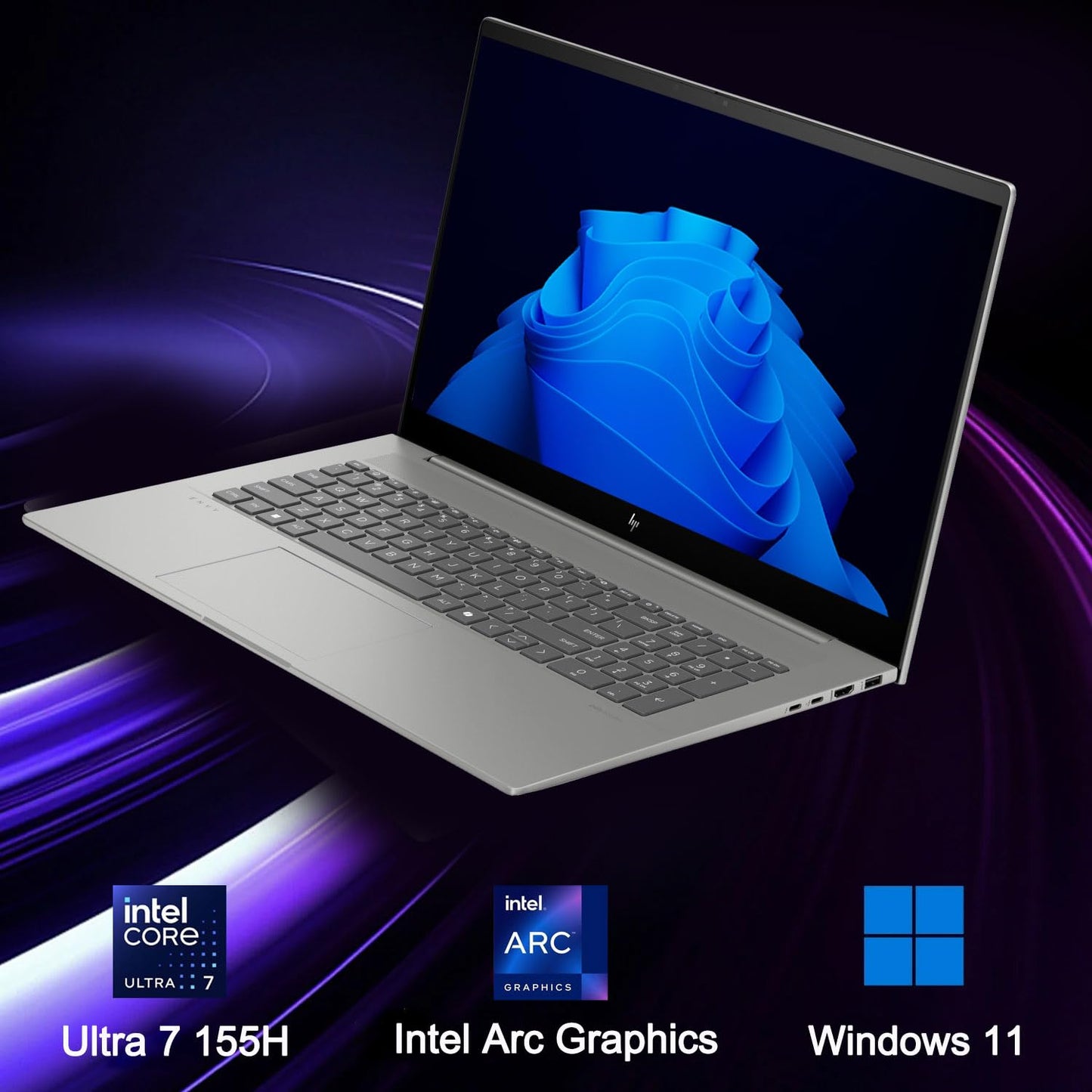Hp Envy Business Ai Laptop, 17.3 Fhd Touchscreen, Intel Core Ultra 7 155H, 64Gb Ddr5 Ram, 4Tb Ssd, Numeric Keypad, Hdmi, Webcam,