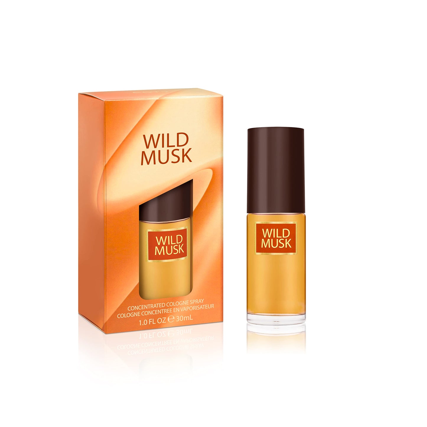 Coty Wild Musk Cologne Concentrate Spray 1 Fluid Ounce Women's' Fragrance in a Floral Scent, Great Gift for Cologne or Perfume L