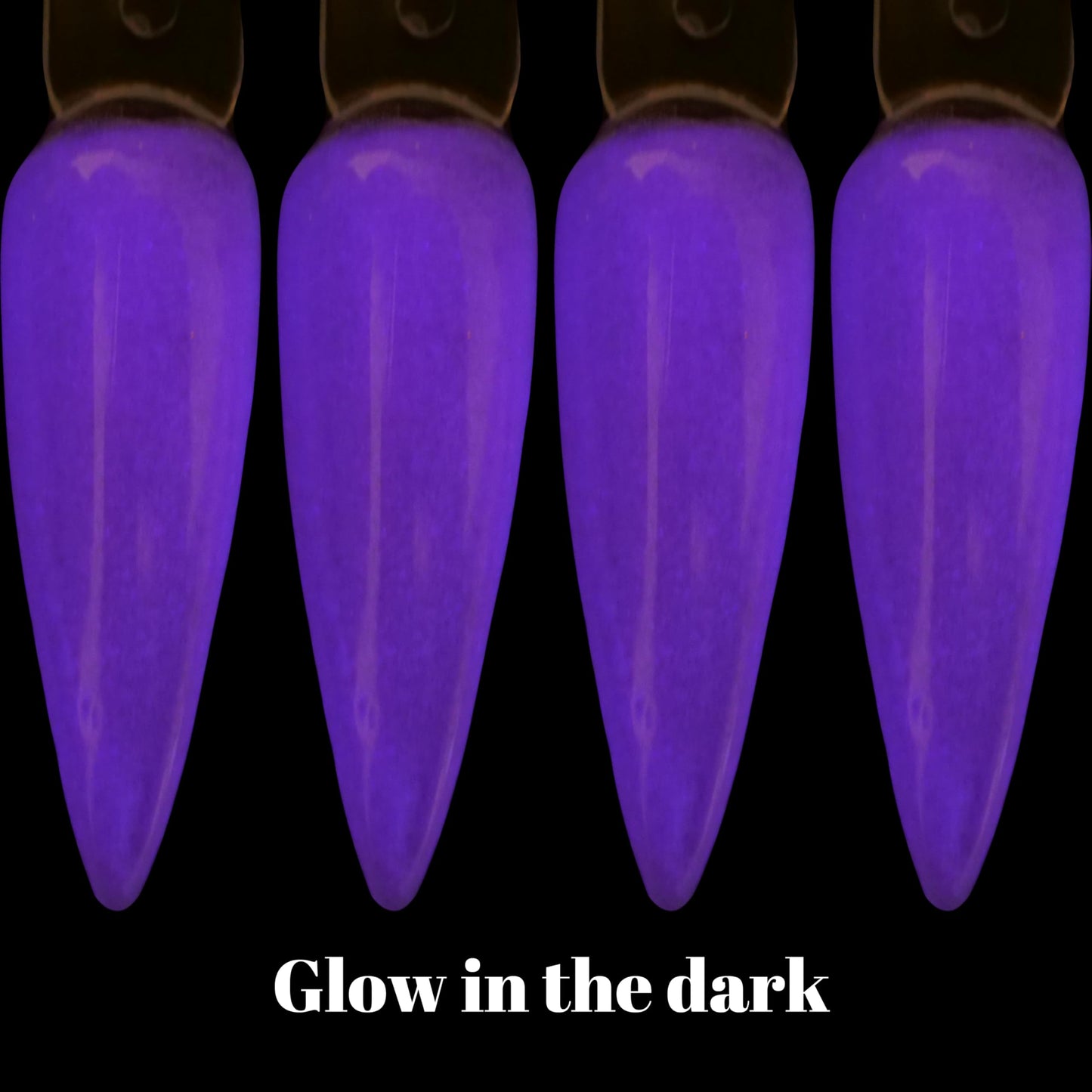 Glow in the dark White Acrylic Nail Powder Colors 1OZ (AP085)