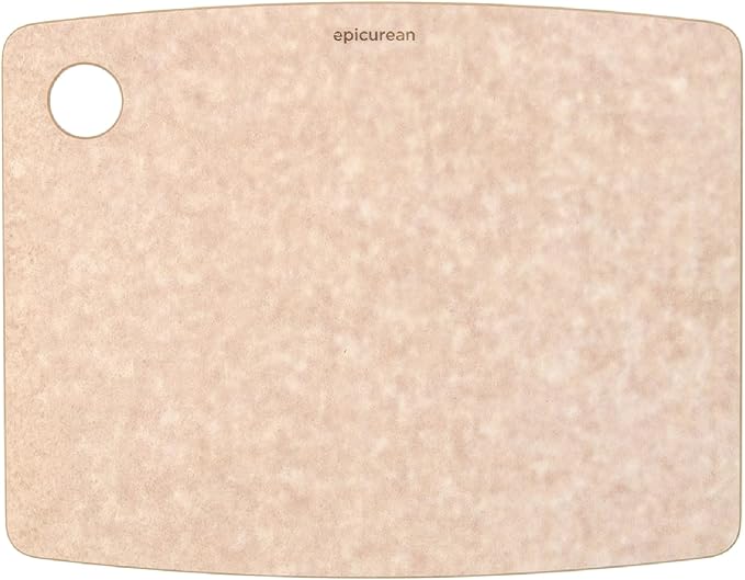 Epicurean Kitchen Series Cutting Board, 11.5-Inch × 9-Inch, Natural (Pack of 6)