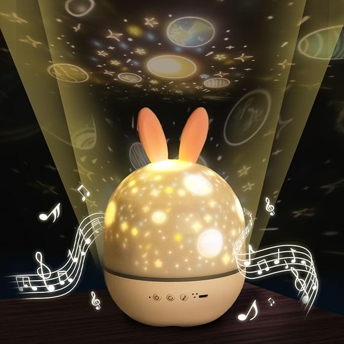 Star Projector Night Light for Kids Bedroom,Ceiling Projector Lamp for Girls Boys Toddles,Baby Night Light and Sound Machine, Remote Control,15 Sets of Films, Nursery Light,Room Decor