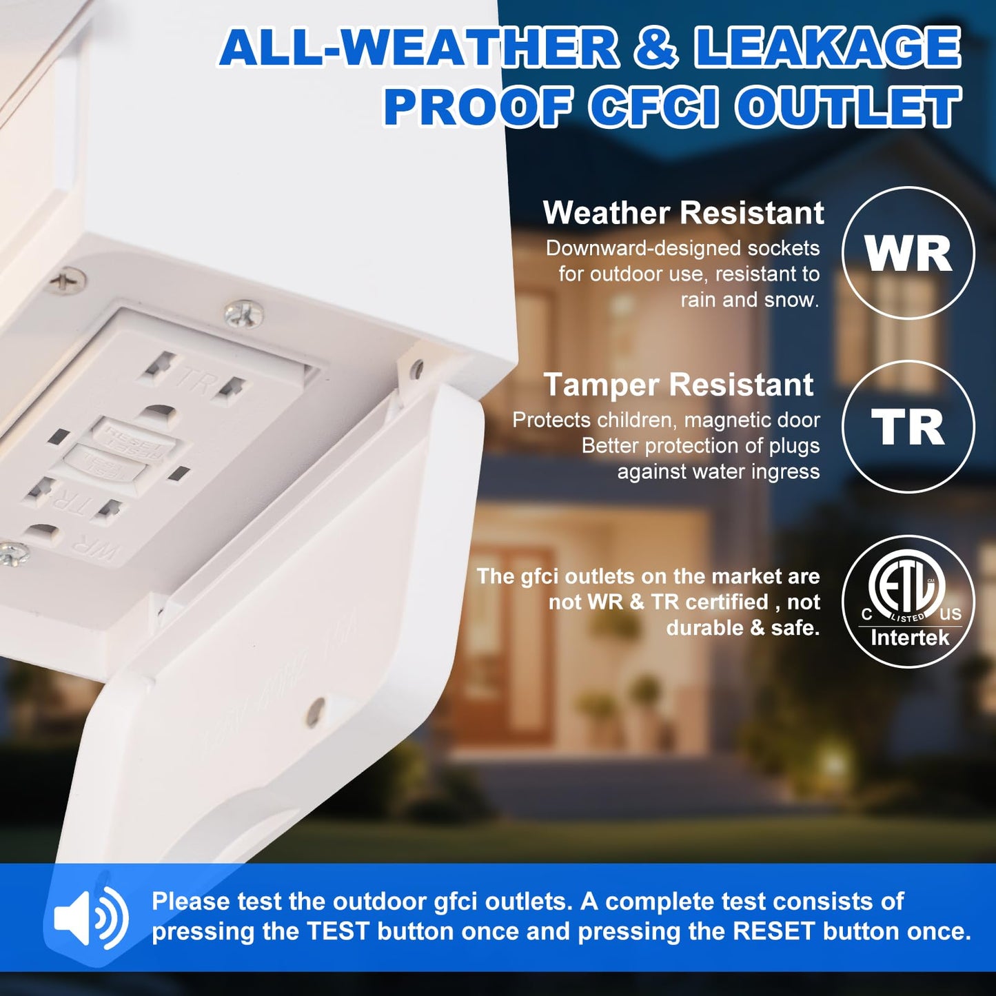 Titosichy 2 Pack White Porch Lights With Gfci Outlet  Dusk To Dawn Motion Sensor Outdoor Lighting  Waterproof Exterior Wall Sconces For House Front Door And Garage