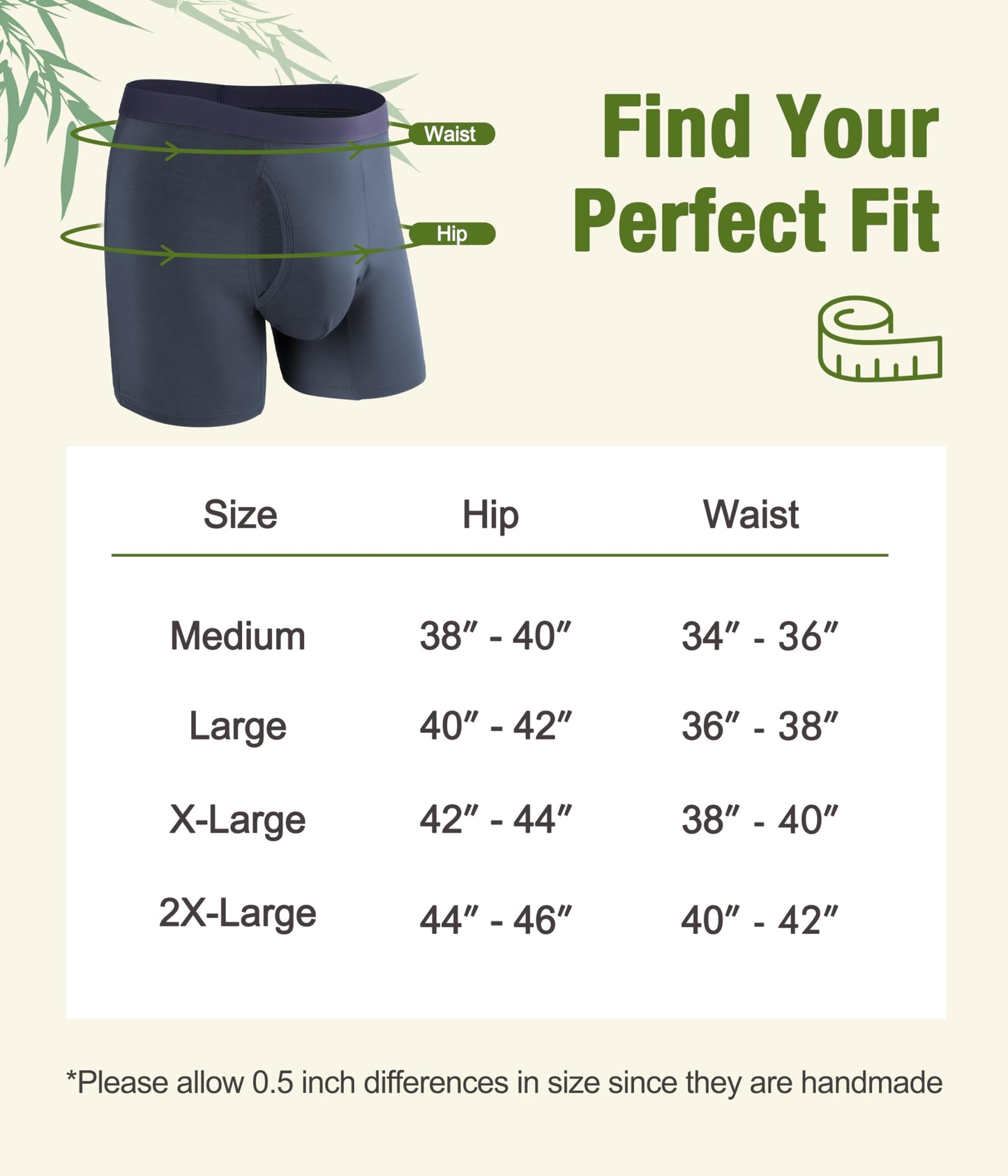 SUNCHIRI Incontinence Underwear for Men, Long Leg Soft Leakproof Washable Reusable Light Absorbency Boxer Briefs 3 Pack (Multicolor01, Large)