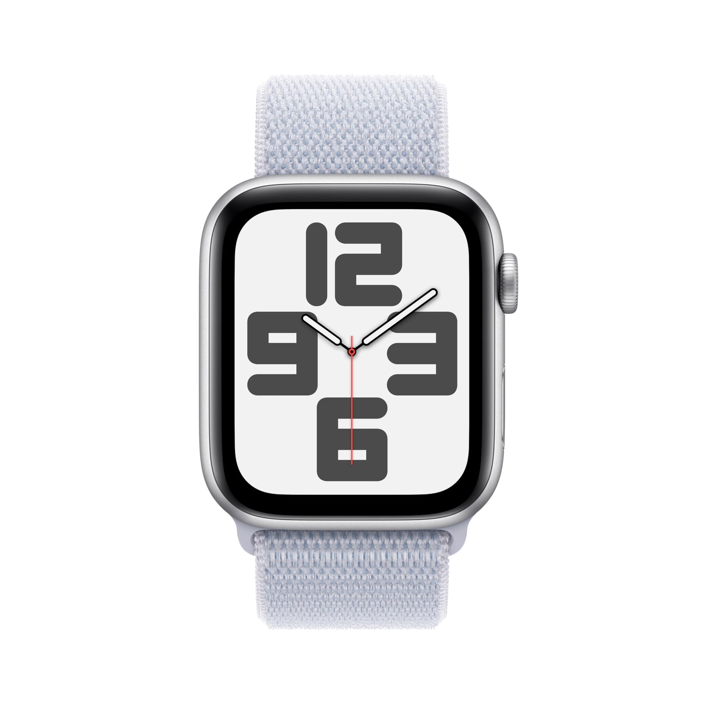 Apple Watch Se (2Nd Gen) [Gps + Cellular 44Mm] Smartwatch With Silver Aluminum Case With Blue Cloud Sport Loop One Size. Fitness