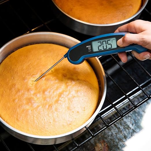 PX1D Javelin PRO Duo Ultra Fast Professional Digital Instant Read Meat Thermometer for Grill and Cooking, 4.5" Probe, Auto-Rotating Backlit Display, Splash Resistant – Sesame