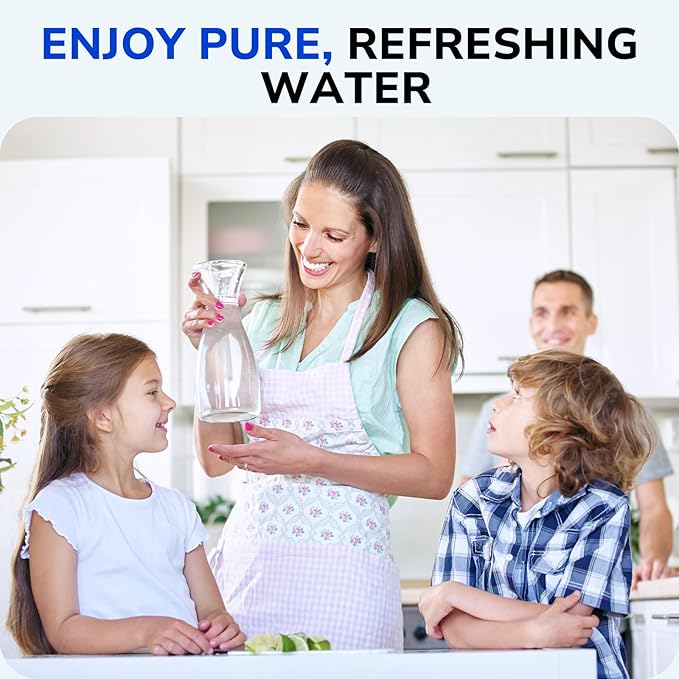 4-Pack Water Filter Replacement for All PUR, PUR Plus Water Pitchers and Dispensers, Replace PPF900Z, NSF Certified, Upgraded Version