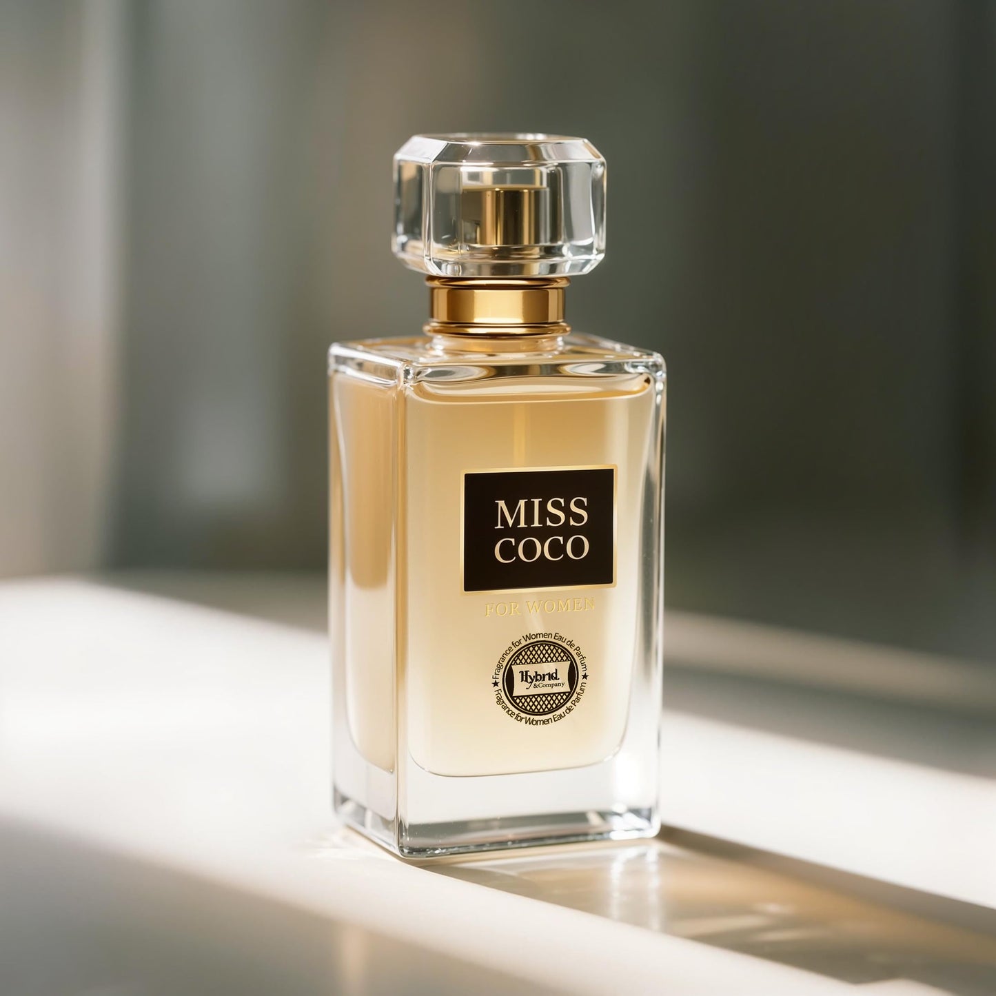 Hybrid & Company Miss Coco Fragrance for Women Eau De Parfum Natural Spray Sensual Scent, 3.4 Fl Oz