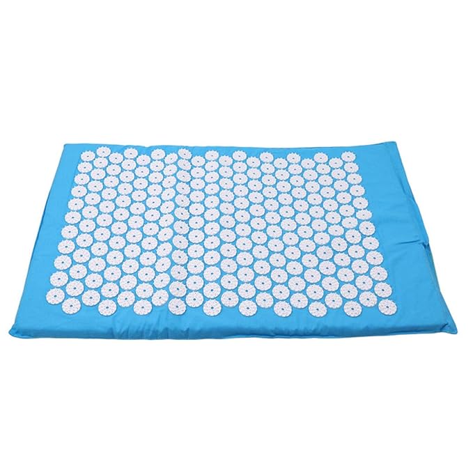 XUEQI Acupressure Mat for Back Pain Relief and Muscle Relaxation,68x42cm