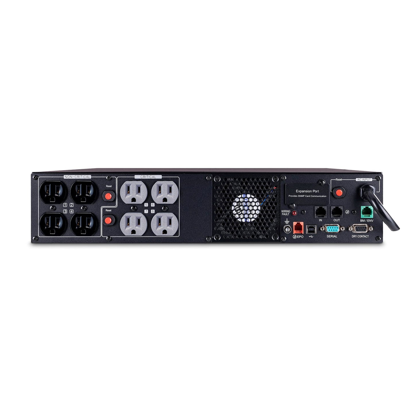 Cyberpower Pr1500Rt2Un Smart App Sinewave Ups System, 1500Va/1500W, 8 Outlets, 2U Rack/Tower, Rmcard205 Pre-Installed