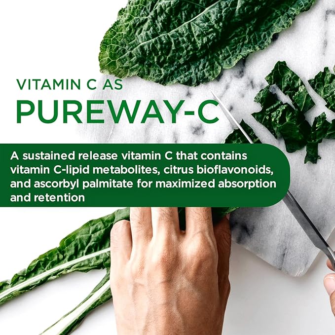 EMERALD LABS Complete Premium Multi - Multivitamin for Digestive & Immune Support with Vitamin C as PureWay-C, B Vitamin Complex, Albion Chelated Zinc & More - 60 Vegetable Capsules (30-Day Supply)