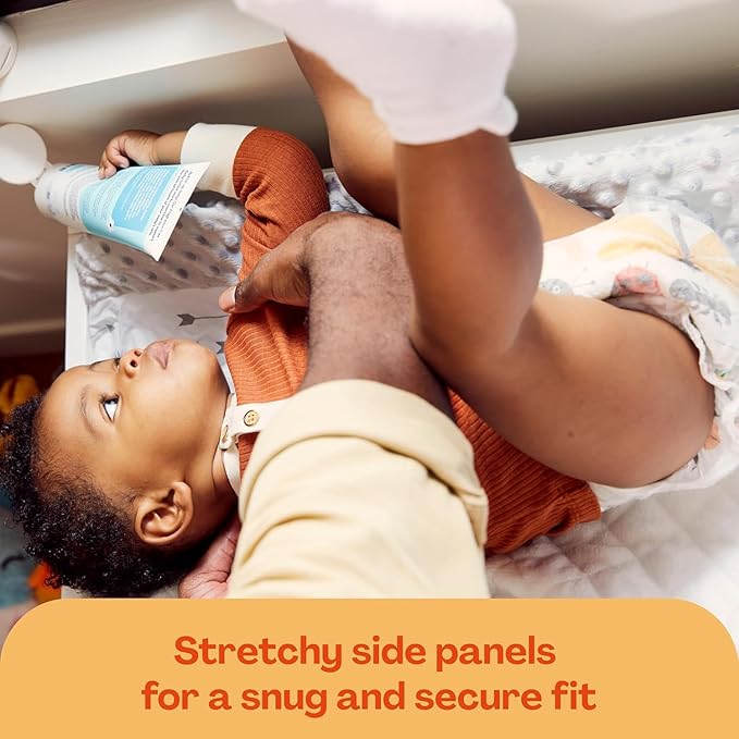 Hello Bello Premium Diapers Size 5, 72 Count Disposable, Extra-Absorbent, and Hypoallergenic Baby Diapers with Snug and Comfort Fit, Sunnyside Up Pattern Value Pack
