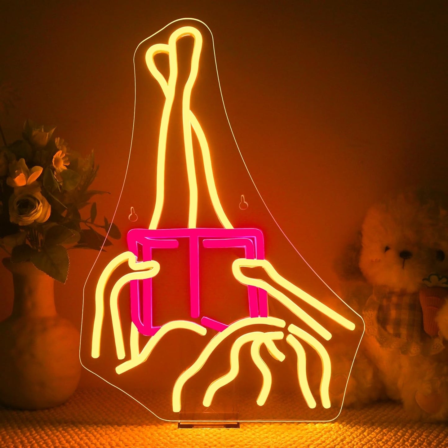 NOSUN Girl Read Book Neon Sign Book Neon Signs for Wall Decor Colorful LED Neon Signs for Teen Girls Beautiful Pink LED Neon Lights for Home Wedding Birthday for Bedroom Salon Party