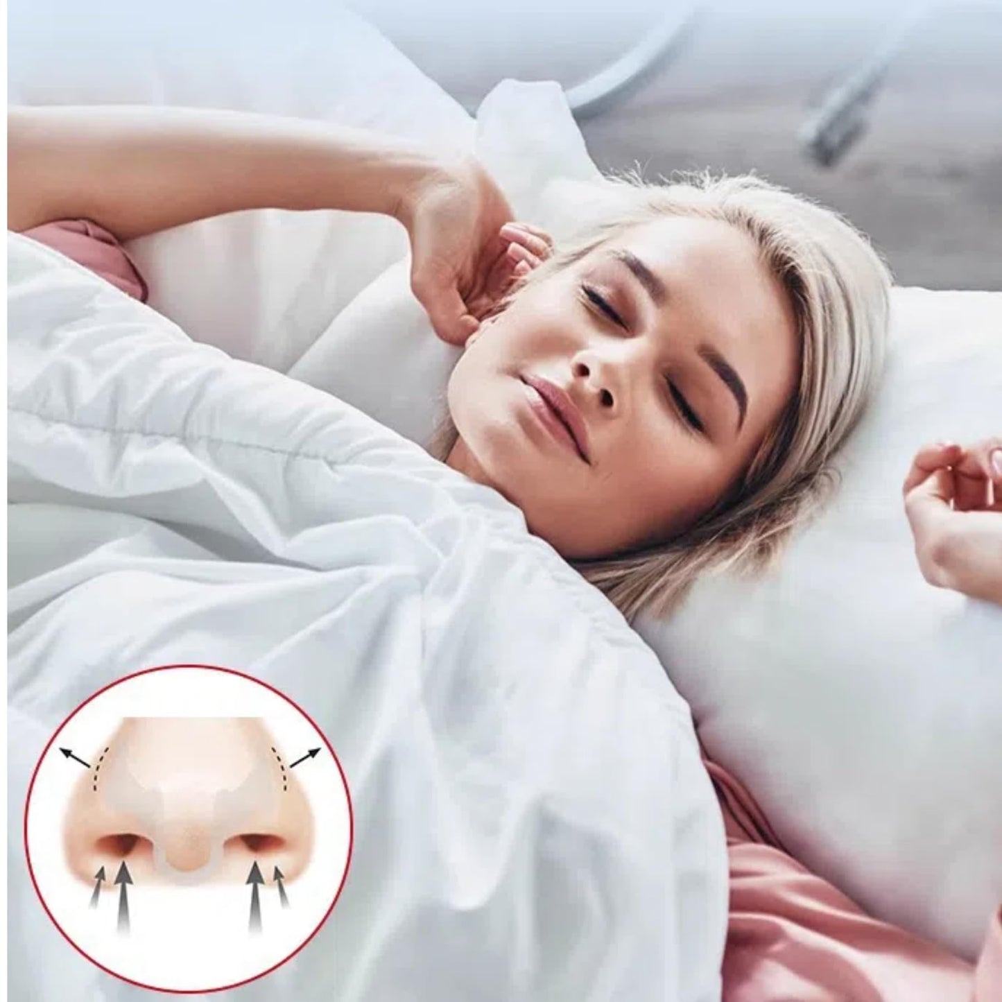 Nasal Dilator for Better Sleep Natural, Comfortable, Anti Snoring Device, Snoring Solution for Maximum Airflow and Easier Breathing 6 Pieces,Nasal dilators for Breathing