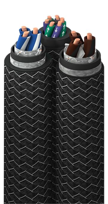 AudioQuest Tornado High (Variable) Current Power Cable - 2m - 1 x C13 > 1 x 3-Prong Wall Plug