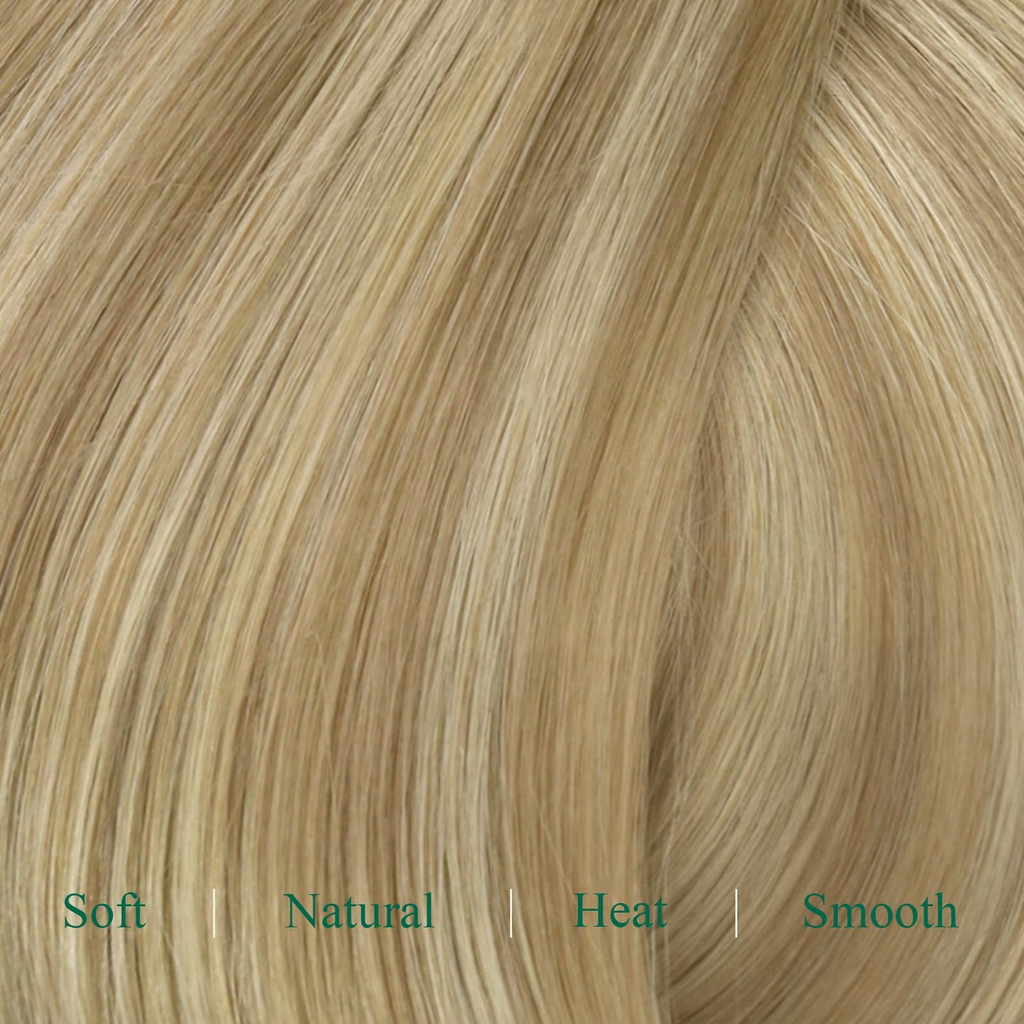Easyouth Clip in Hair Extensions Real Human Hair Highlights Clip in Extensions Dark Ash Blonde Highlights Golden Blonde Real Hai
