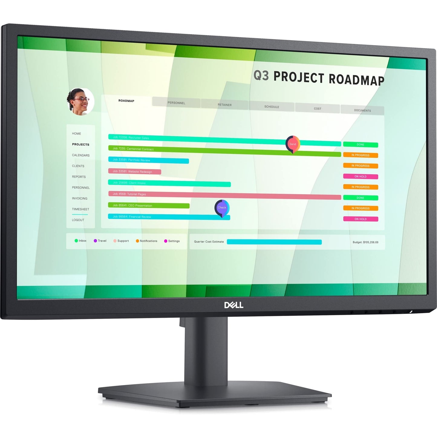 Dell E2223Hn 21.5 Full Hd Led Lcd Monitor - 16:9 - Black