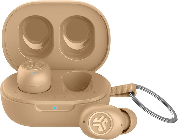JLab JBuds Mini Tones True Wireless Bluetooth Earbuds + Charging Case, (728 N), IP55 Sweat and Dust Proof, Bluetooth Multi...