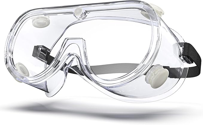 VOOVAO Anti-fog Safety Goggles,Adjustable Chemistry Lab Goggles