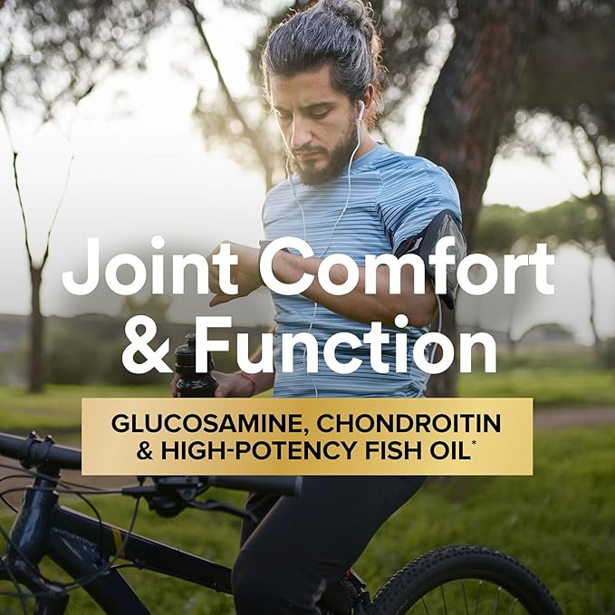 GNC Mega Men Joint Vitapak Program, Convenient Complete Nutrition, 3 Products in 1 Packet, Move Better, Comfort & Function, Men’s Multivitamin, Glucosamine & Chondroitin, 30 Daily Packs