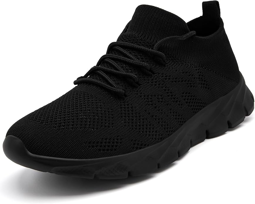 VXGGVX Mens Running Shoes Tennis Walking Lightweight Athletic Workout Gym Shoes Breathable Fashion Sneakers
