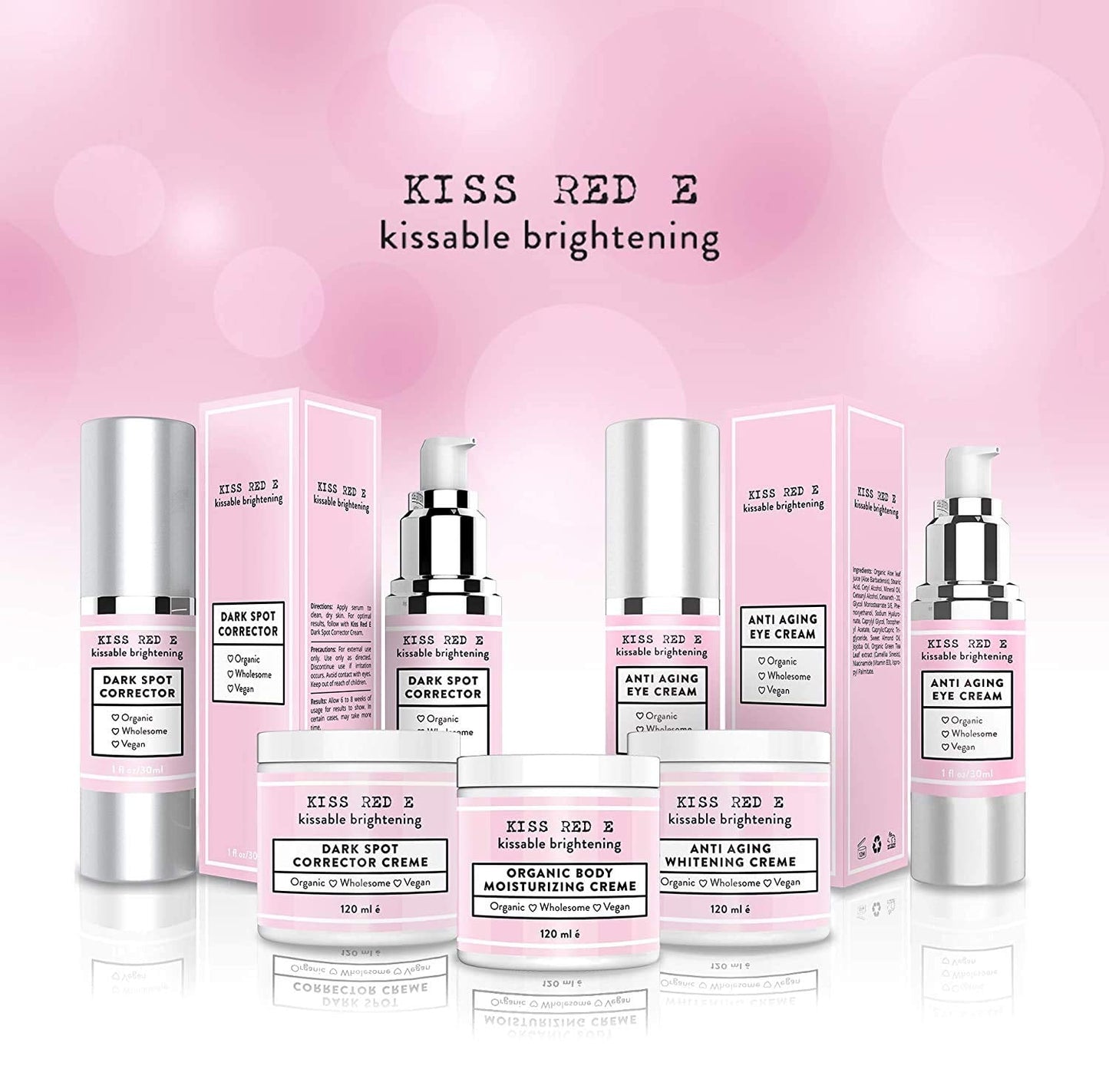 KissRedE Anti-Aging Eye Cream for Dark Circles, Puffiness, Fine Lines, and Wrinkles - Fragrance-Free, 1 Fl Oz