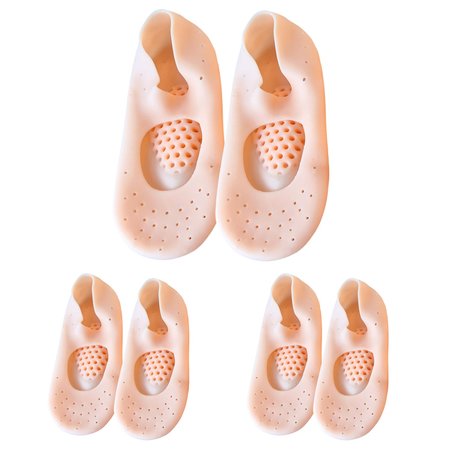 Arch Moisturizing Socks - Hydrating Gel-Lined Spa Socks for Soft, Smooth Feet - Treat Dry, Cracked Heels & Rough Skin, Unisex (S