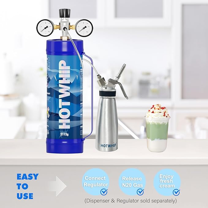 Whipped Cream Dispenser,Original 3.3L,2 Pack