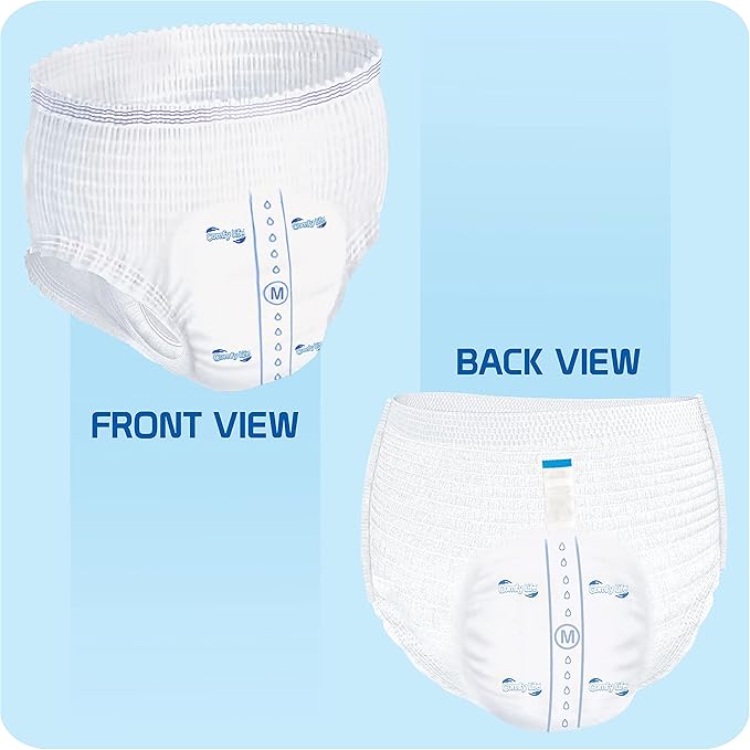 Comfy Life Premium Adult Diaper Incontinence Pull Up Pants – High Absorbency Adult Diapers for Women & Men - Adult Pull Up Nappy Pants for Comfort & Protection - Medium Pack of 12 Pants