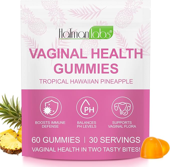 Vaginal Probiotics for Women, PH Balance Gummies, Probiotics for Women Vaginigal Health, Support Healthy Odor, Yeast Balance & Flora, Vaginal Health Supplement