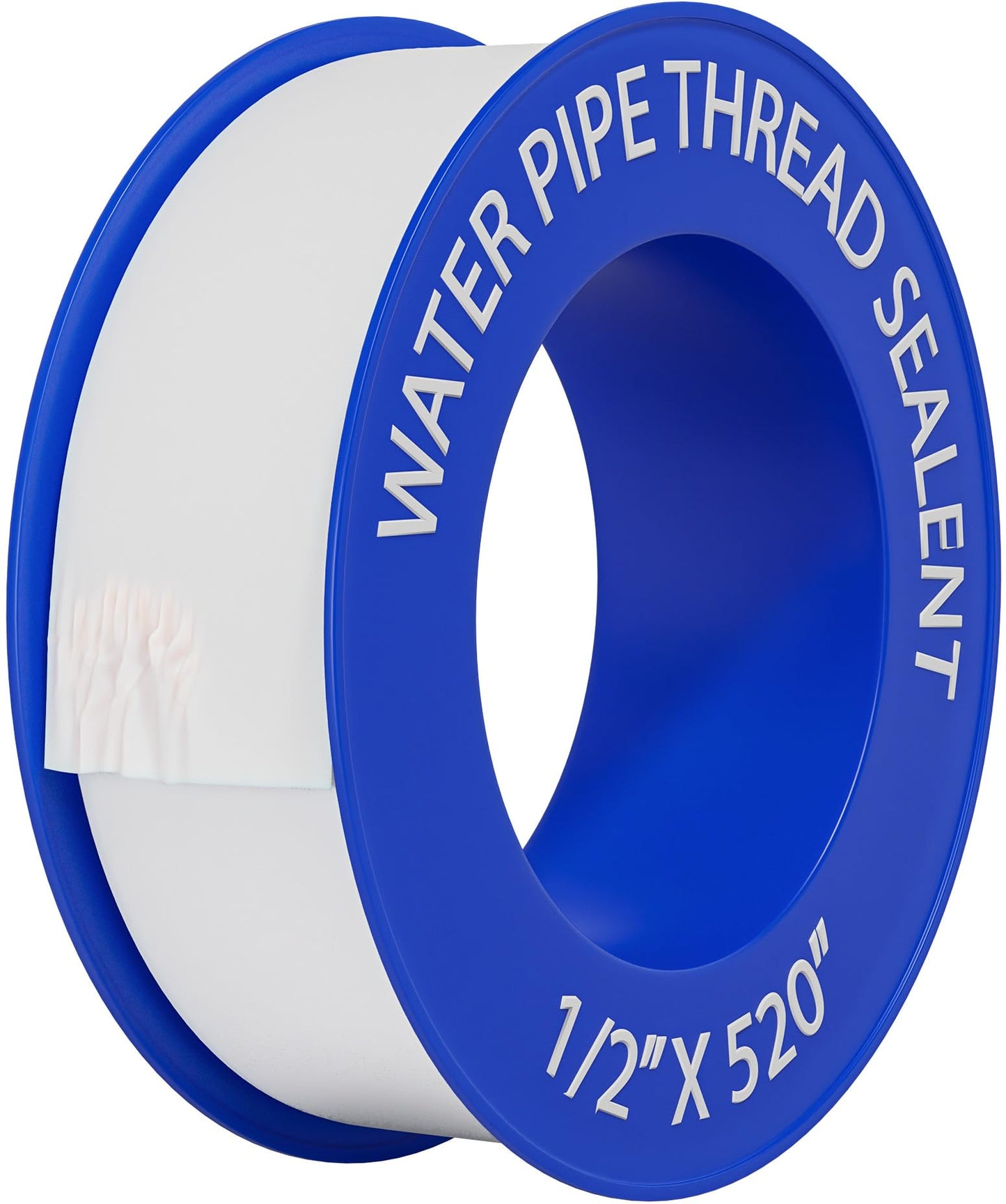 D-NYX Teflon Tape 4 Rolls 1/2 Inch(W) X 520 Inches(L) Teflon Duct Sealant Tape for Shower Head, Plumbing Thread Tapes, Water Pipe Sealing Plumbers PTFE Thread Seal, Pipe Dope Plumbers Accessories