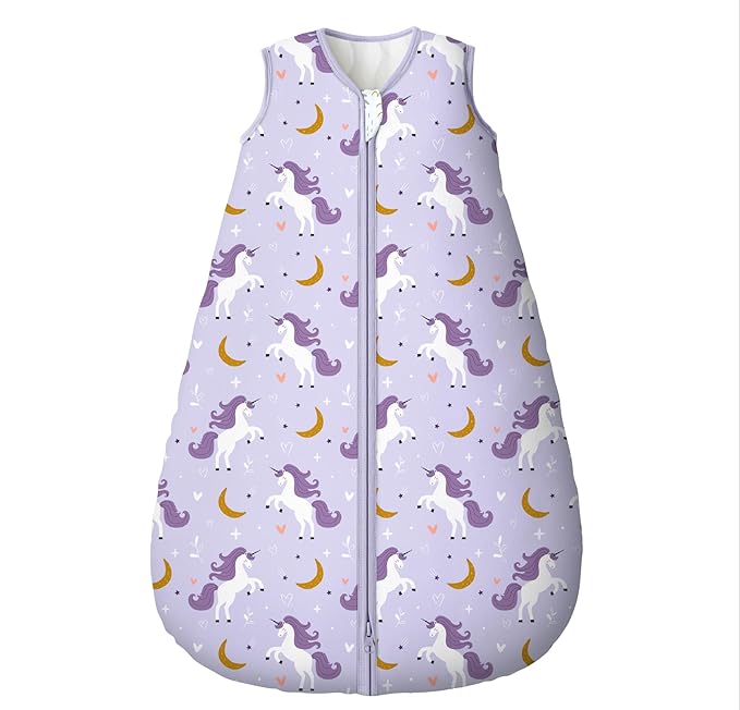 Yoofoss Baby Sleep Sack 0-6 Months, TOG 2.5 Baby Wearable Blanket with 2-Way Zipper, 100% Organic Cotton Fabric Winter New...