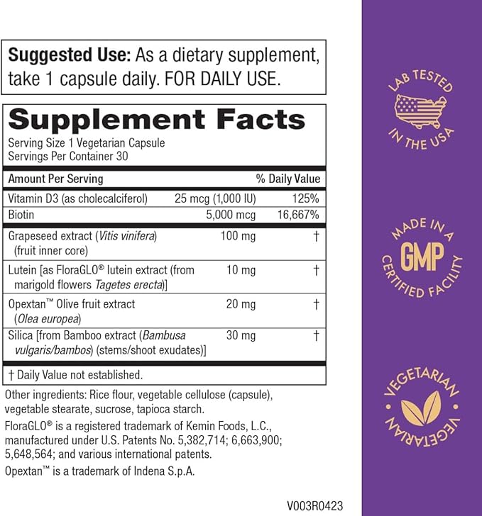 Purity Products - Hair, Skin and Nails Super Formula,30 Capsules