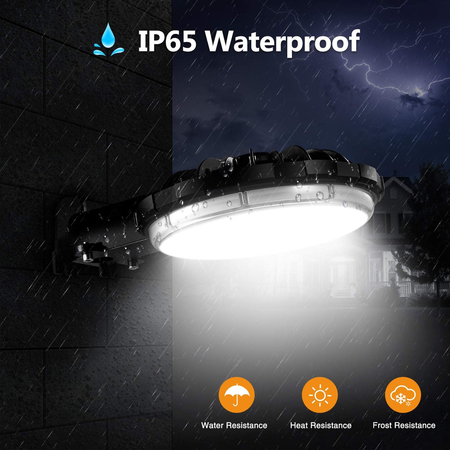 Viugreum 100W Led Barn Light, Dusk To Dawn, 12000Lm, Ip65 Waterproof, 5000K Daylight, 2 Pack, Aluminum, Model Zt