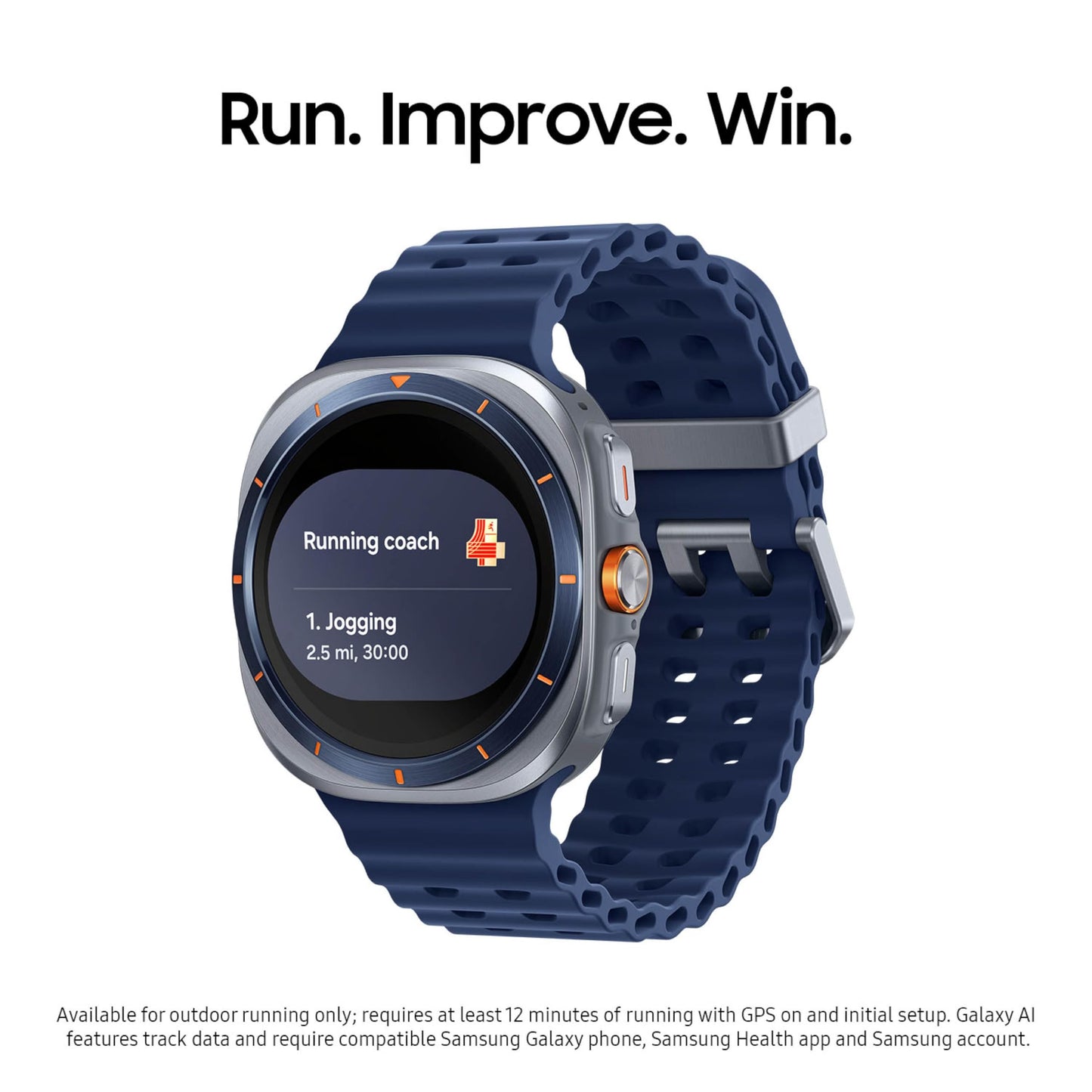 Samsung Galaxy Watch Ultra (2025) 47mm LTE Smartwatch, Titanium Casing, Advanced Sleep Coaching, Running Coach, Energy Score, Heart Rate Tracking, GPS, Titanium Gray [US Version, 2 Yr Warranty]