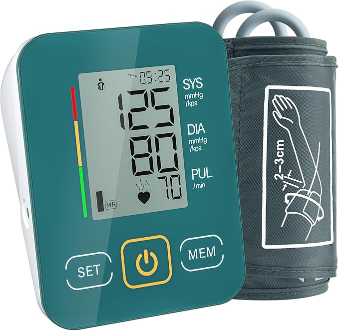 Arm Blood Pressure Monitor,maguja Blood Pressure Machine,BP Monitor Automatic Upper Arm Digital with Blood Pressure Cuff f...